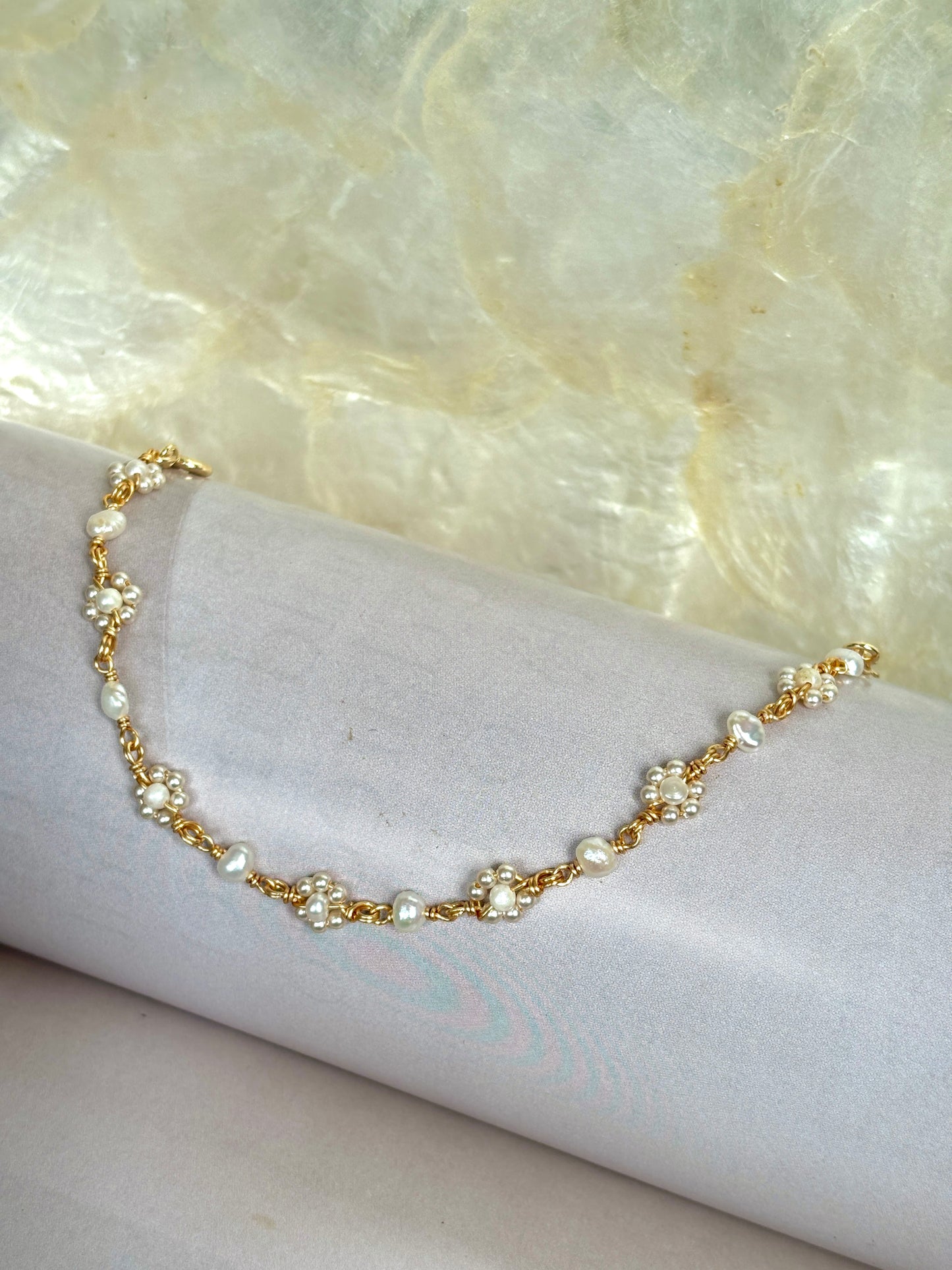 Camille Flower Bracelet