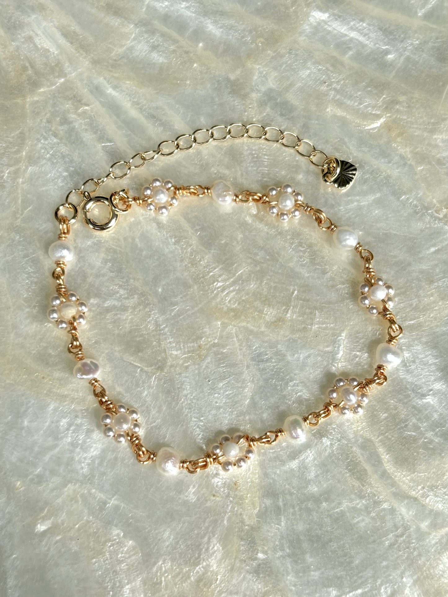 Camille Flower Bracelet