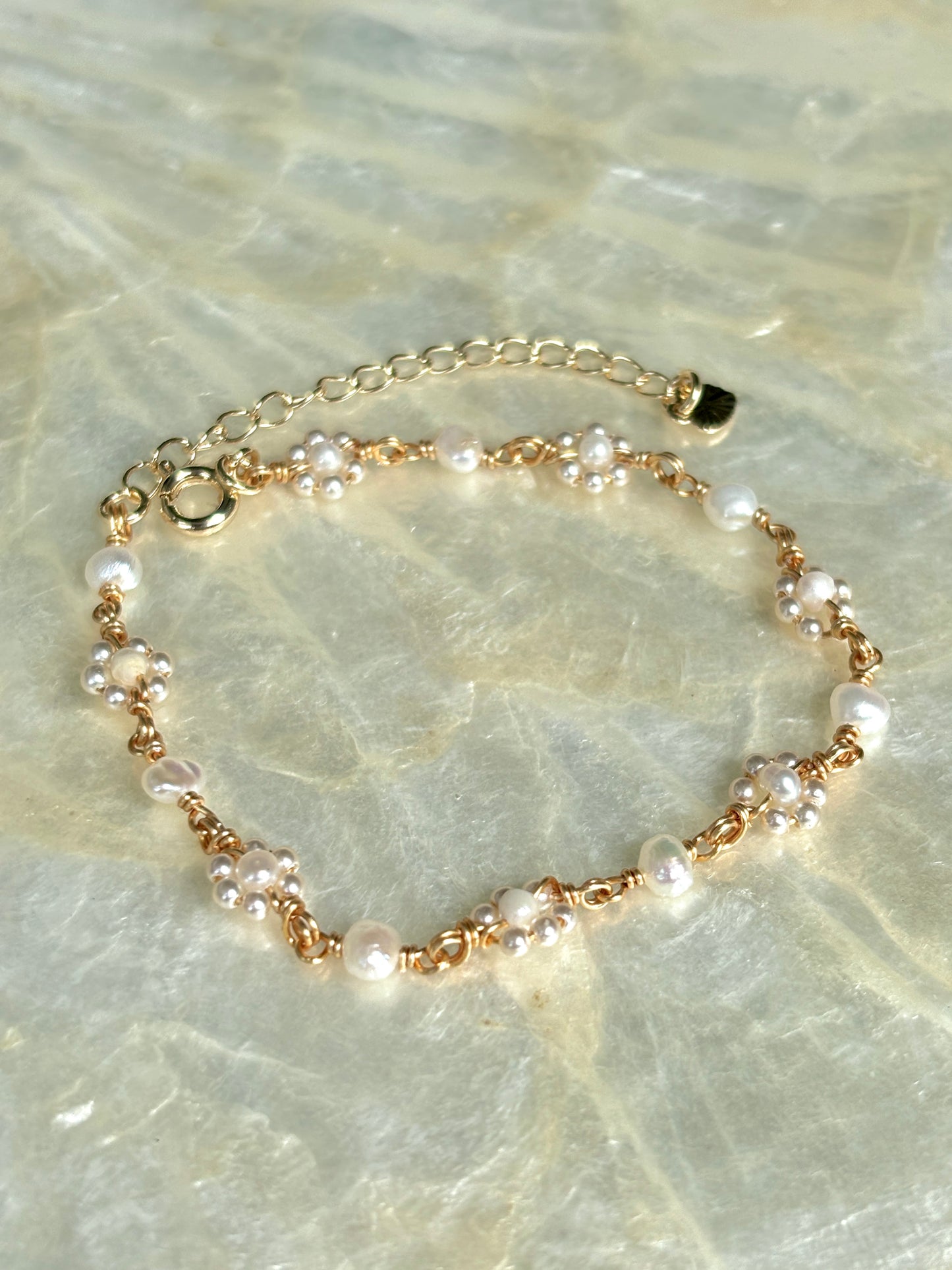 Camille Flower Bracelet