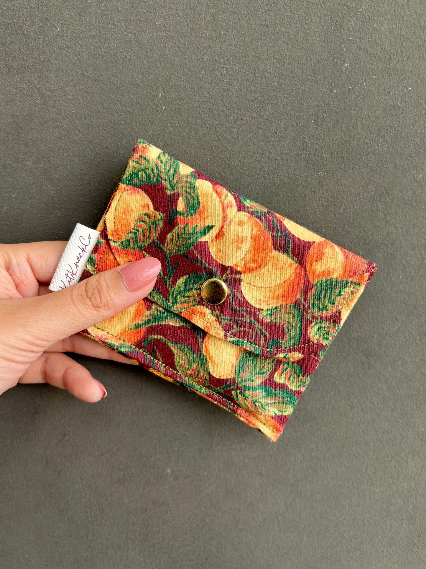Ava Cardholder - Autumn Peaches