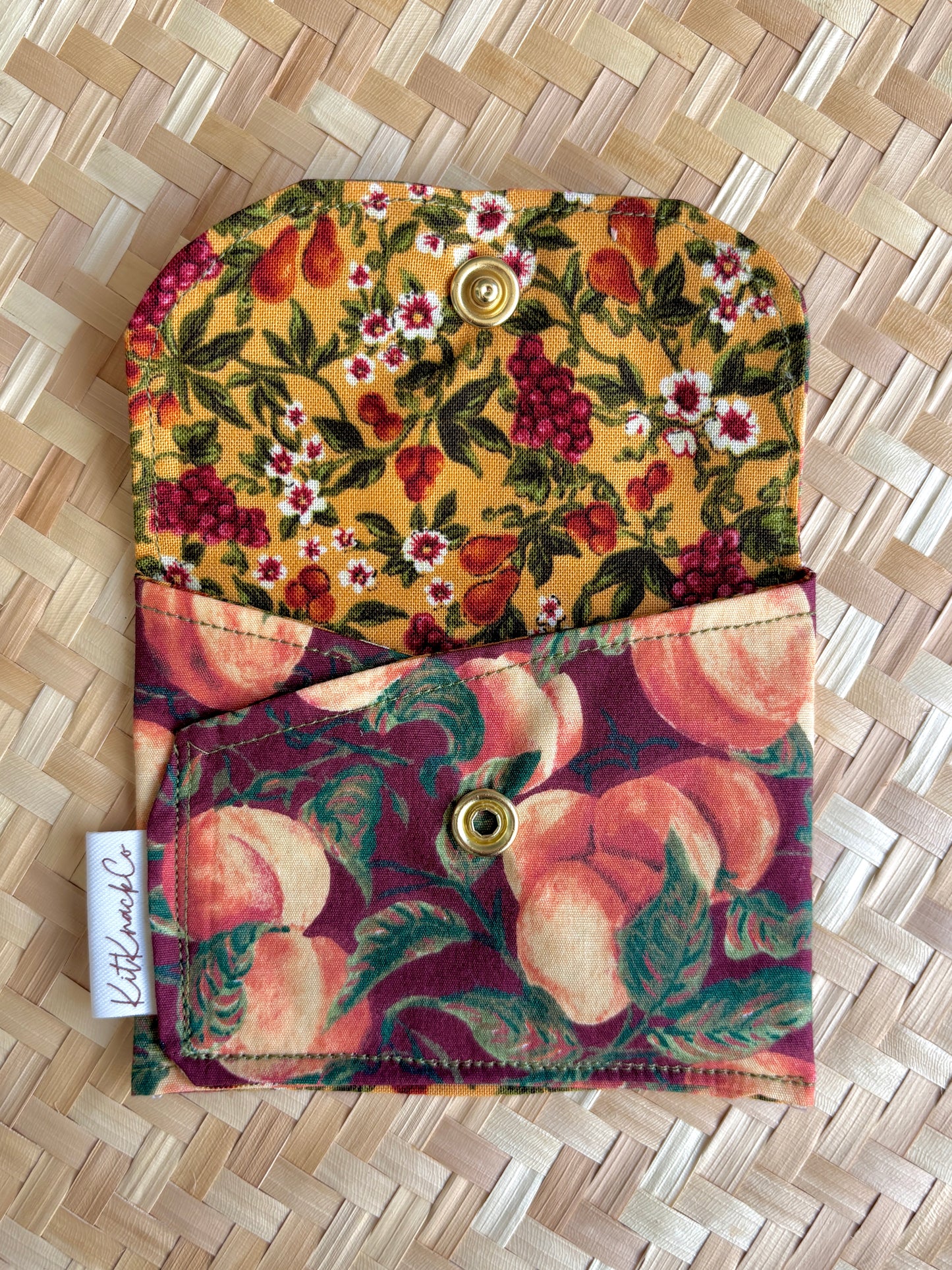 Ava Cardholder - Autumn Peaches