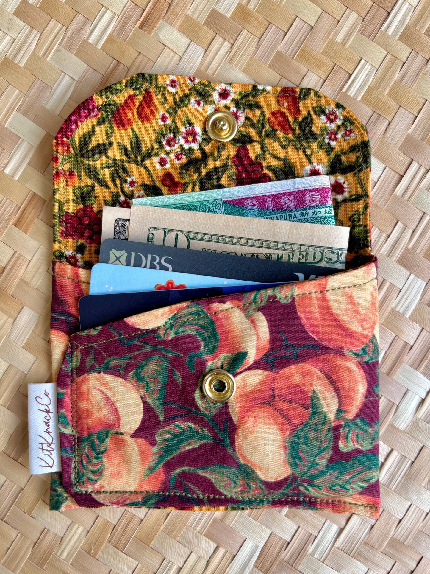 Ava Cardholder - Autumn Peaches