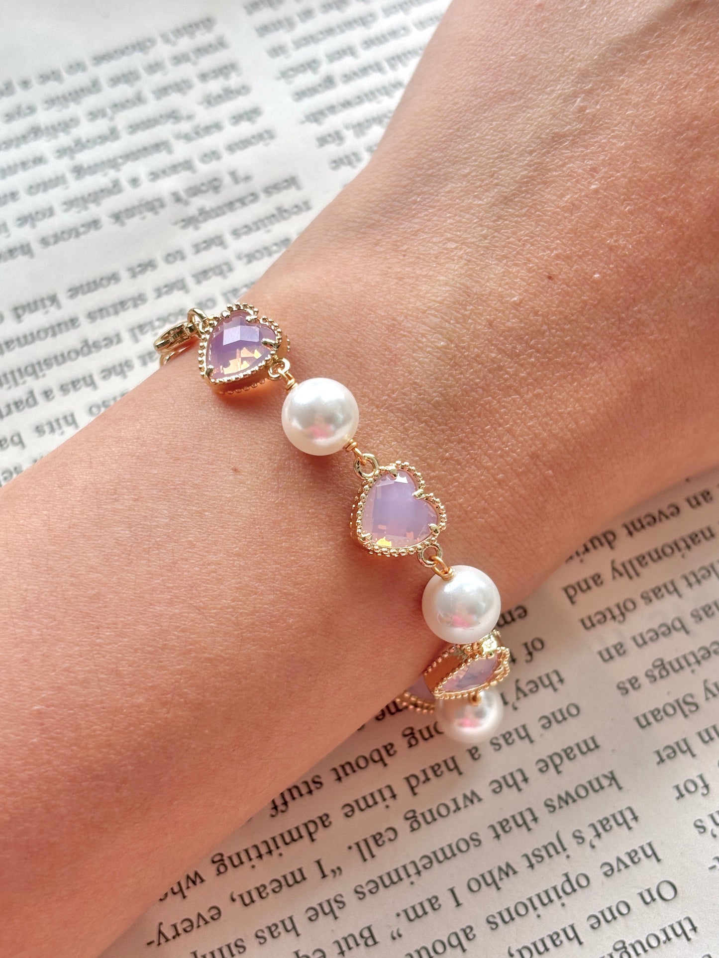 Candy Crystal Glass Bracelet