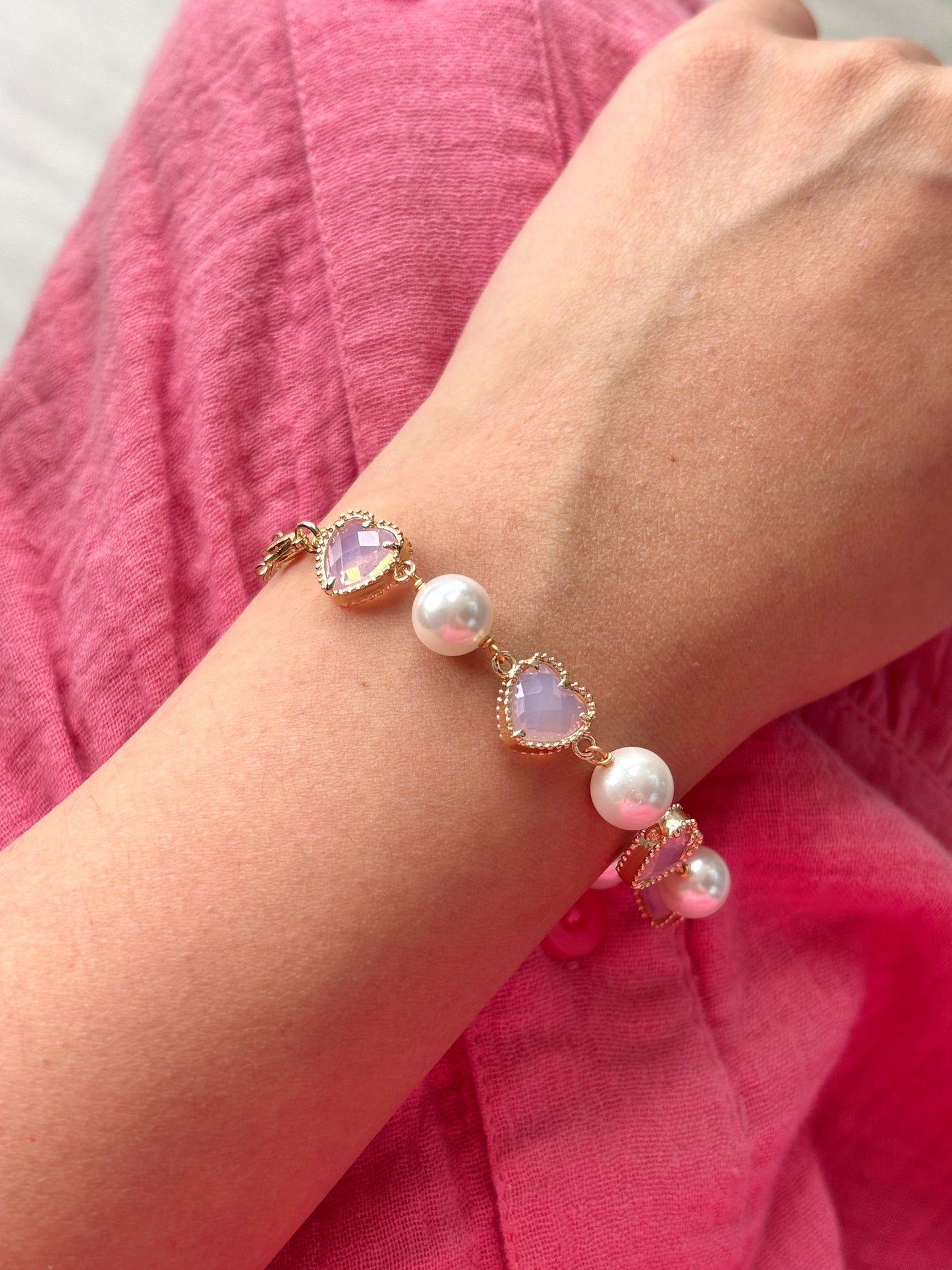 Candy Crystal Glass Bracelet