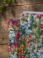 Blaire Frilly Pouch - Secret Garden