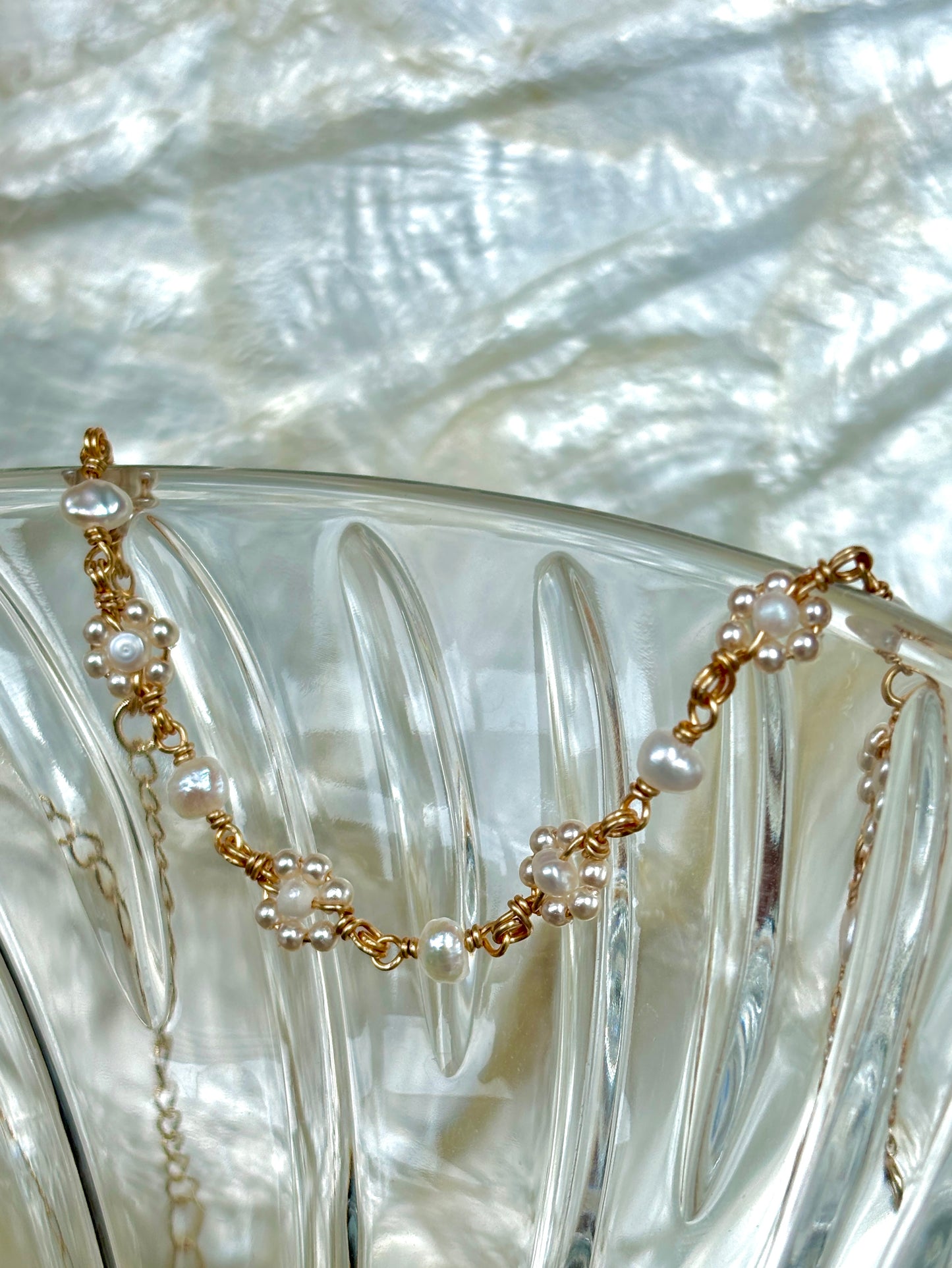 Camille Flower Bracelet