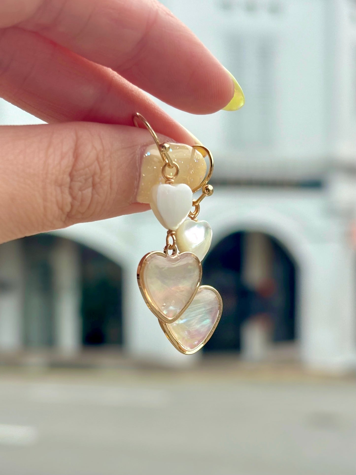 SUKI Natural Shell Earrings