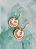 ARUNA Pendant Earhoops
