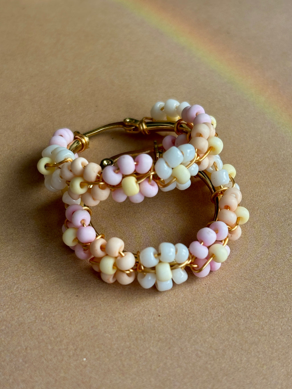 Daisy Beaded Earrings