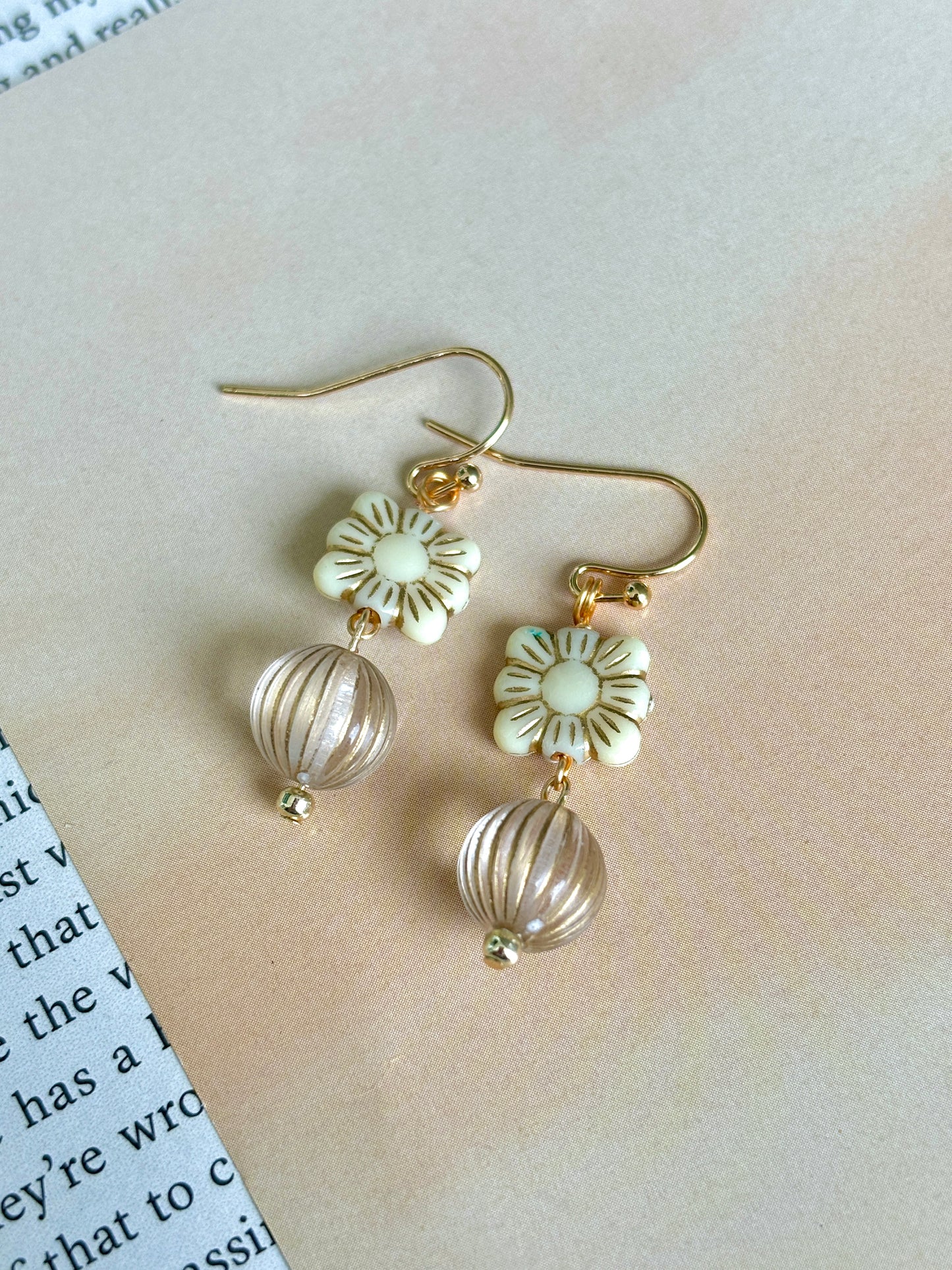 Lyra Bead Earrings