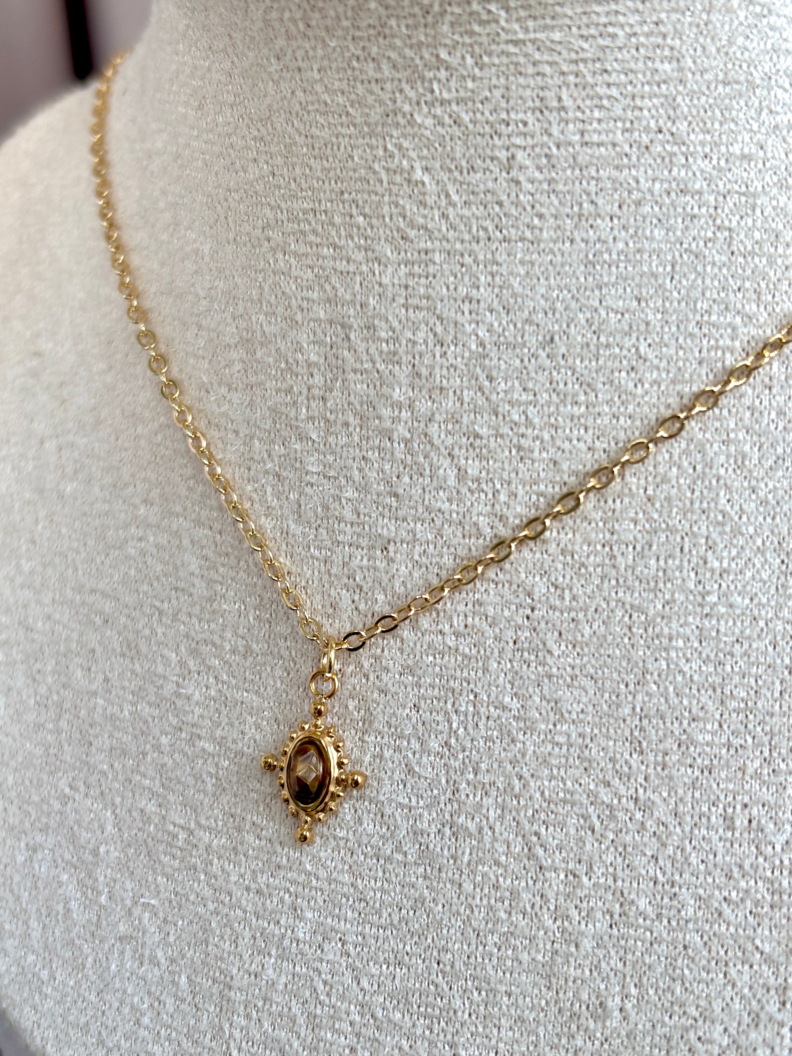 Kali Tiger's Eye Necklace