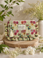 Blaire Frilly Pouch - Wildflower Stitch