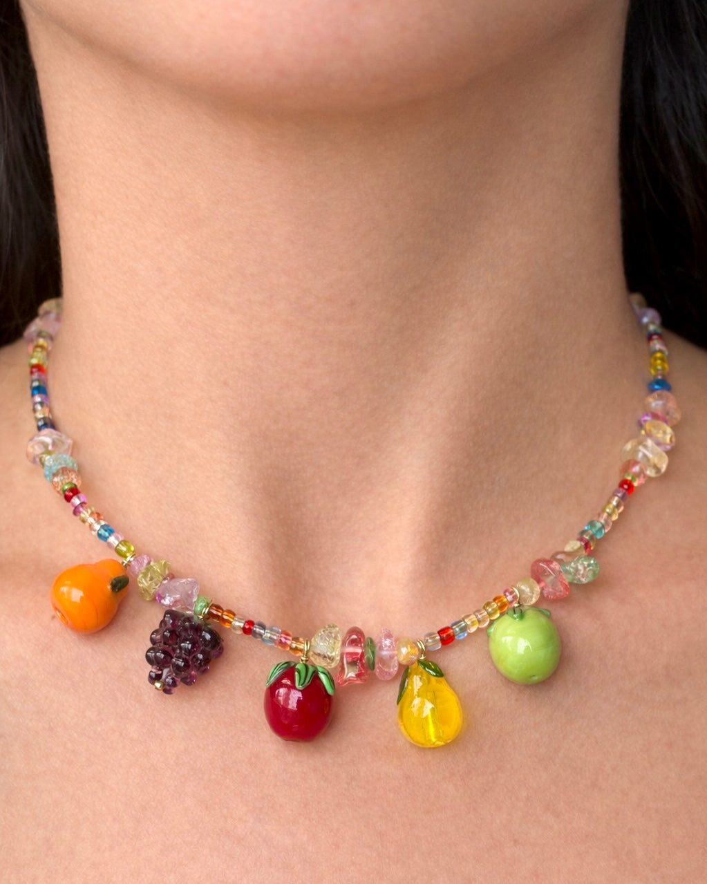 Anjou Glass Necklace