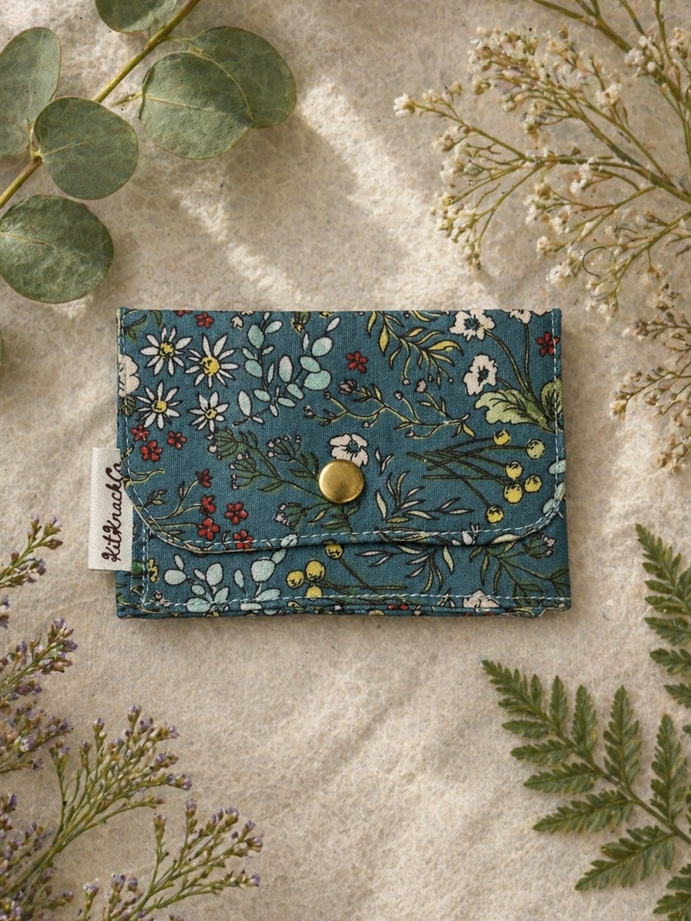 Ava Cardholder - Blue Meadow
