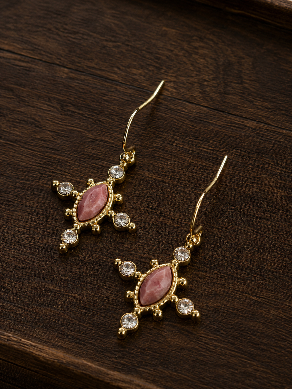 Laurel Morganite Earrings