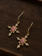Laurel Morganite Earrings