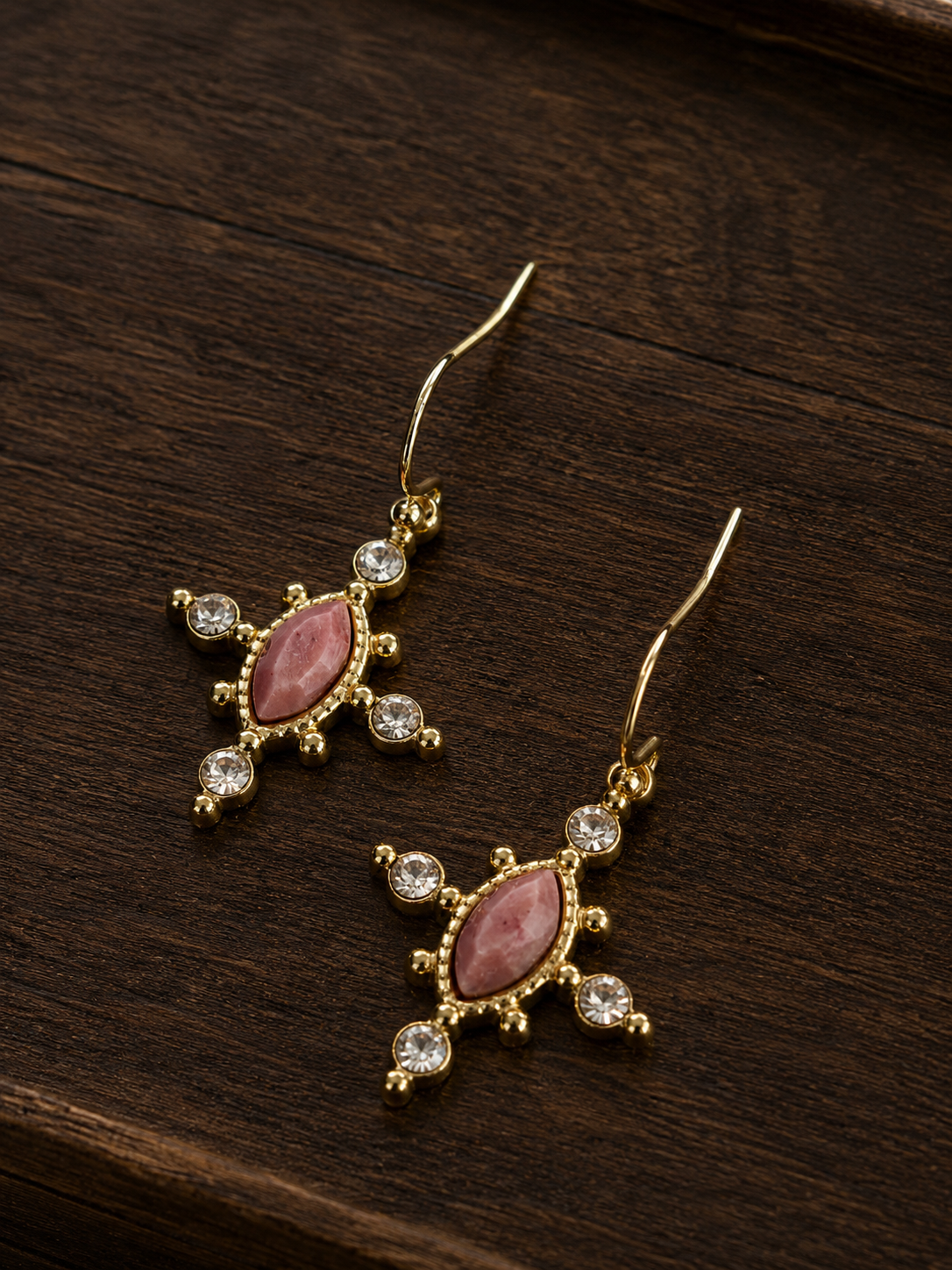 Laurel Morganite Earrings