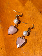 Caramia Rose Quartz Earrings