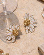 Camomile Flower Earrings