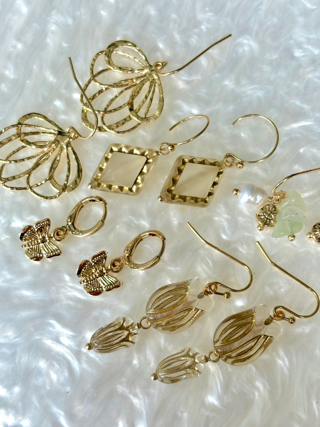 Colette Butterfly Mini Ear Hoops