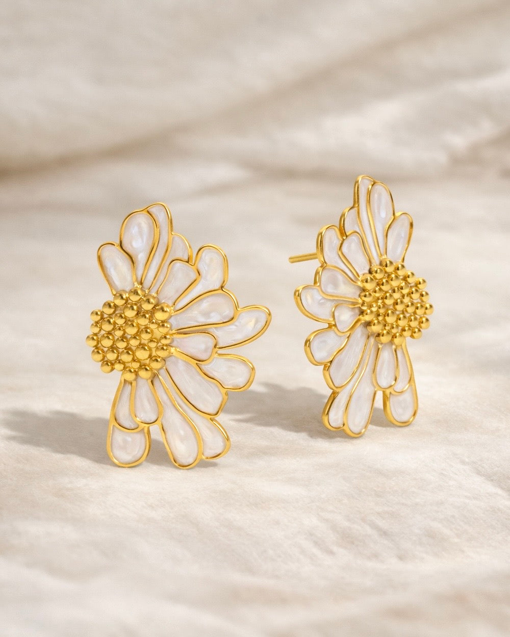 Camomile Flower Earrings