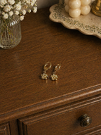 Pansie Mini Ear Hoops