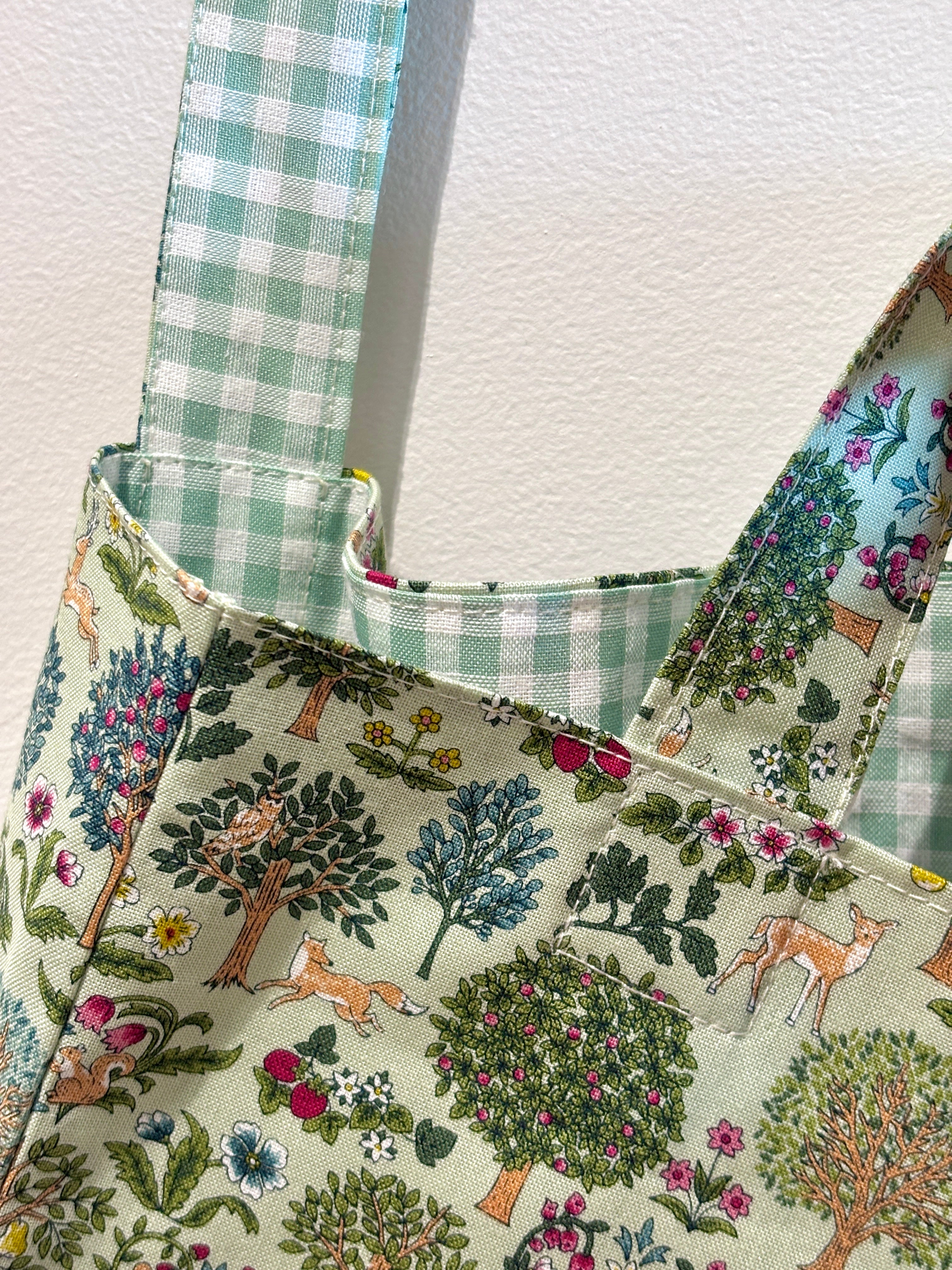 Josie Pocket Tote Bag - Woodland Critters