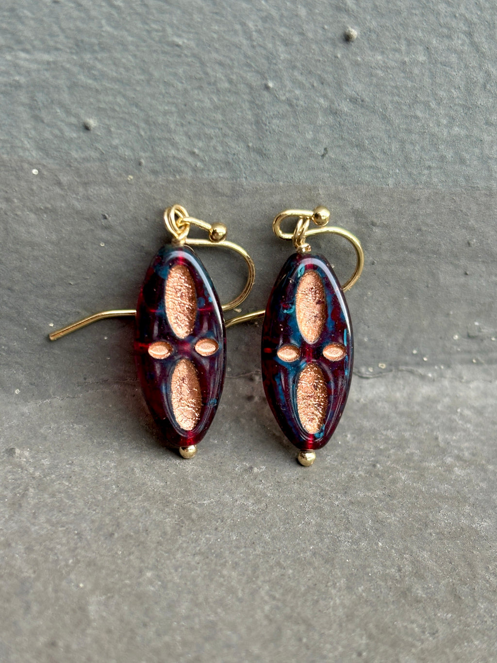 Clara Glass Beaded Earrings