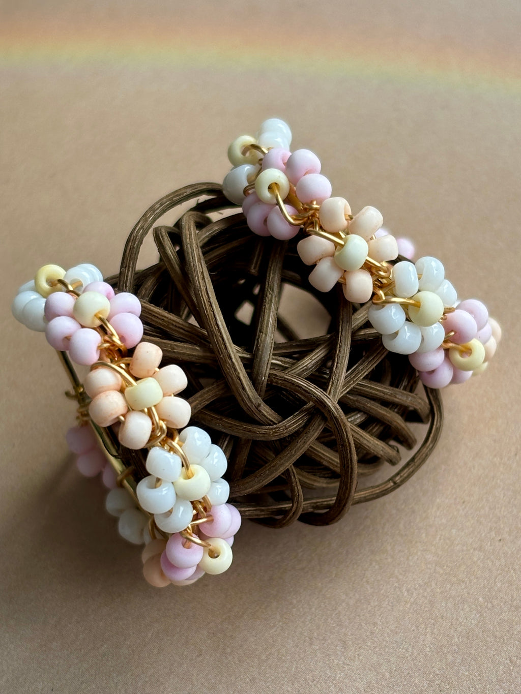 Daisy Beaded Earrings