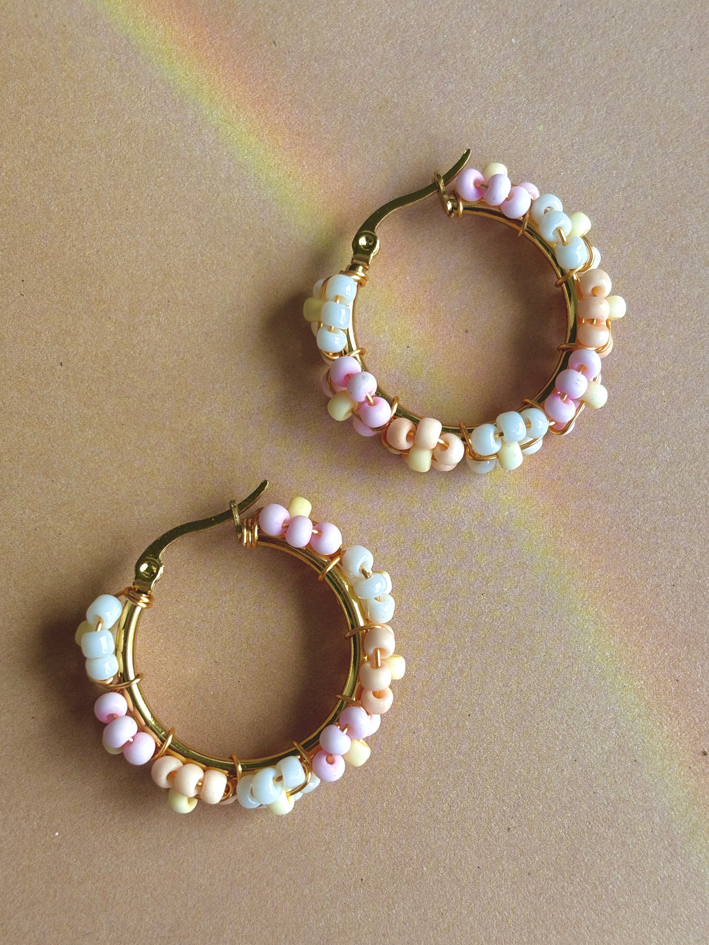 Daisy Beaded Earrings