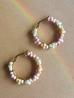 Daisy Beaded Earrings