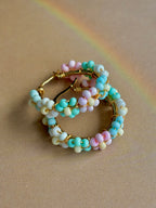 Daisy Beaded Earrings