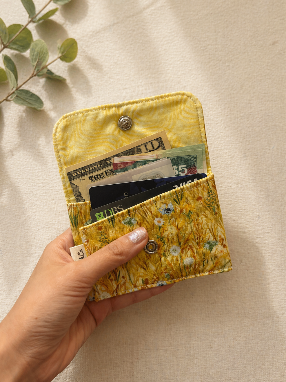 Ava Cardholder - Fields Jaunes