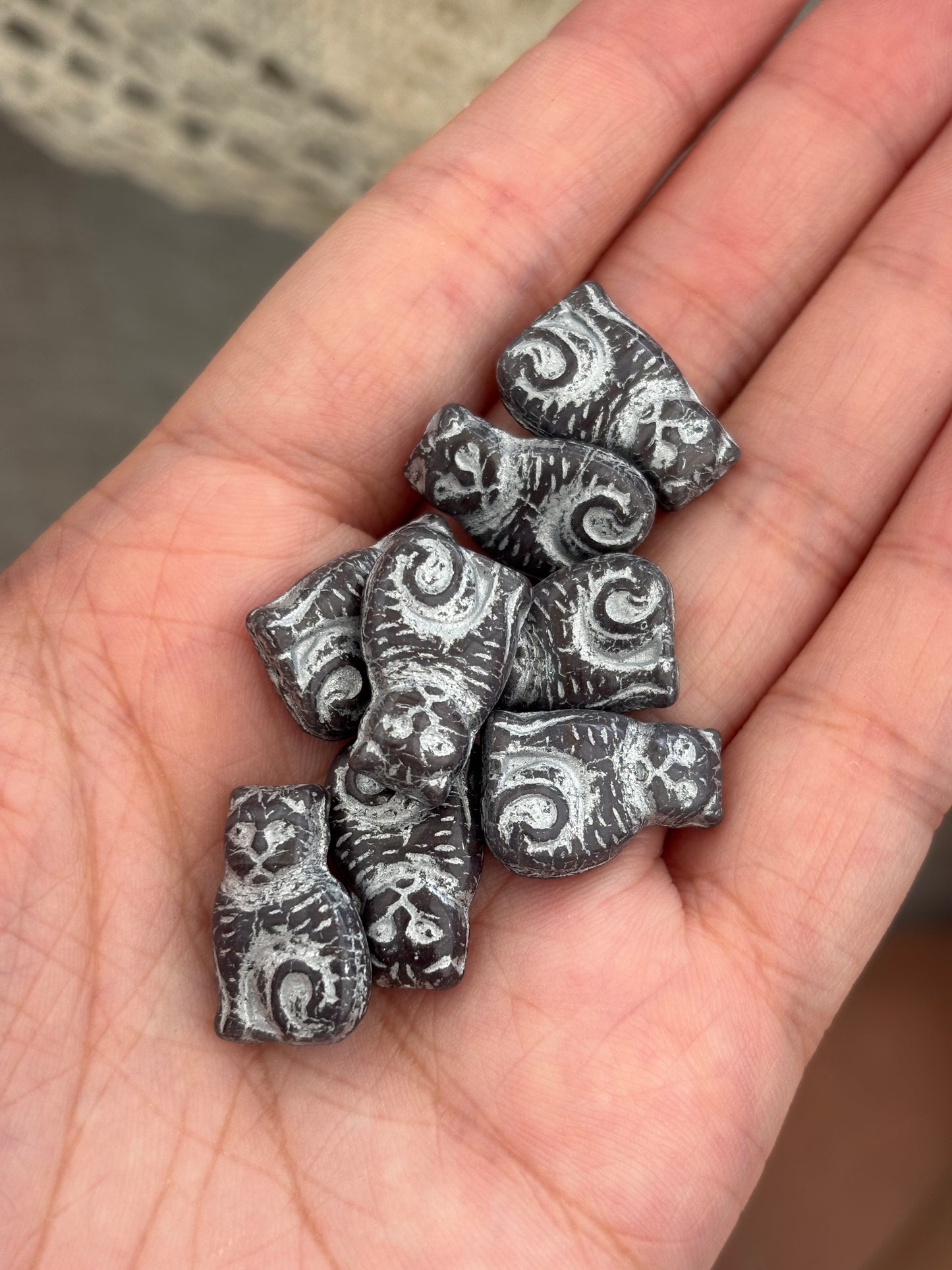 Kitty Pebble Earrings