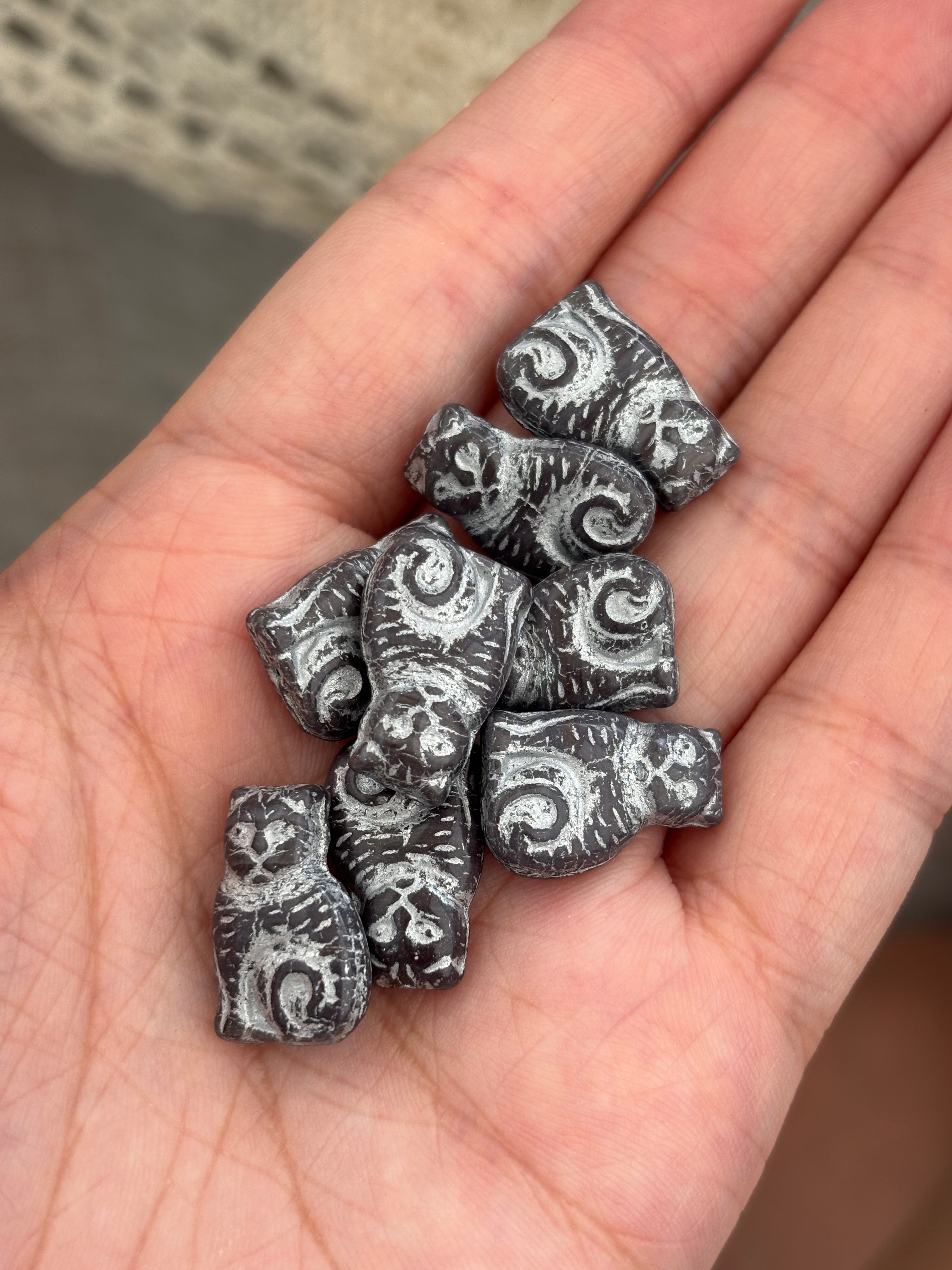 Kitty Pebble Earrings