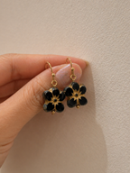 Petunia Glass Earrings