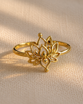 Maya Lotus Ring