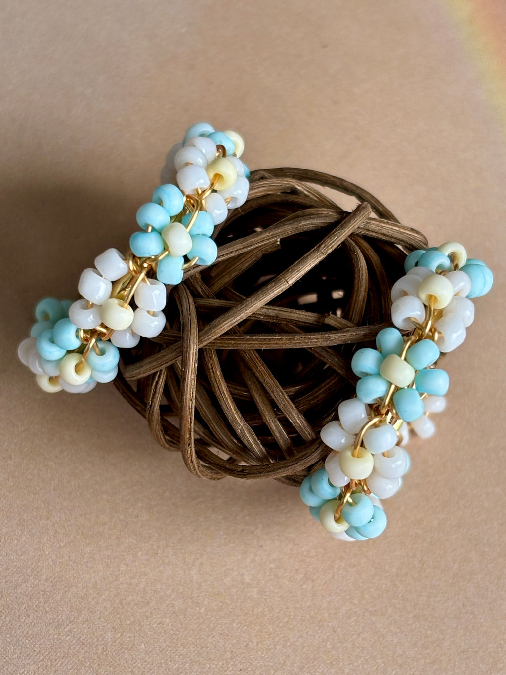 Daisy Beaded Earrings