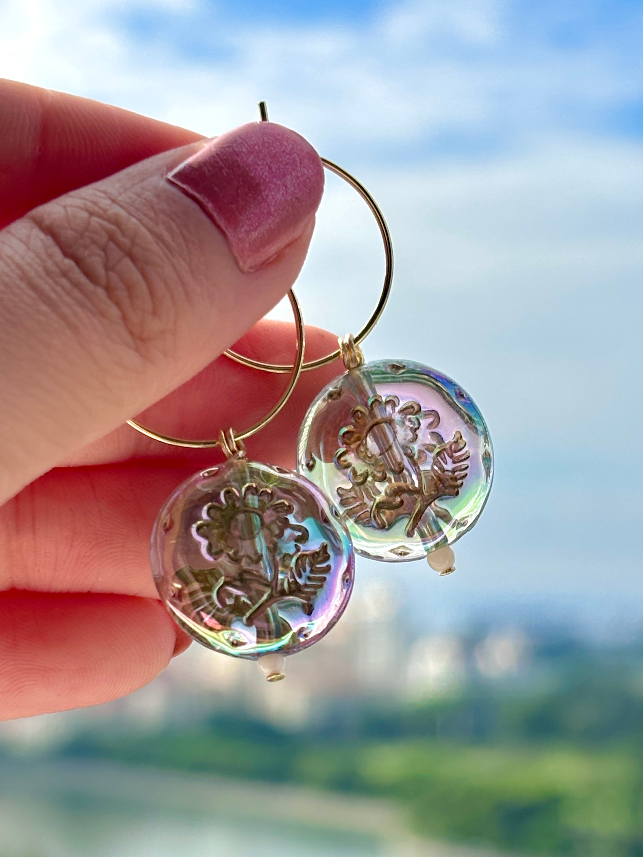 Cielle Iridescent Earrings