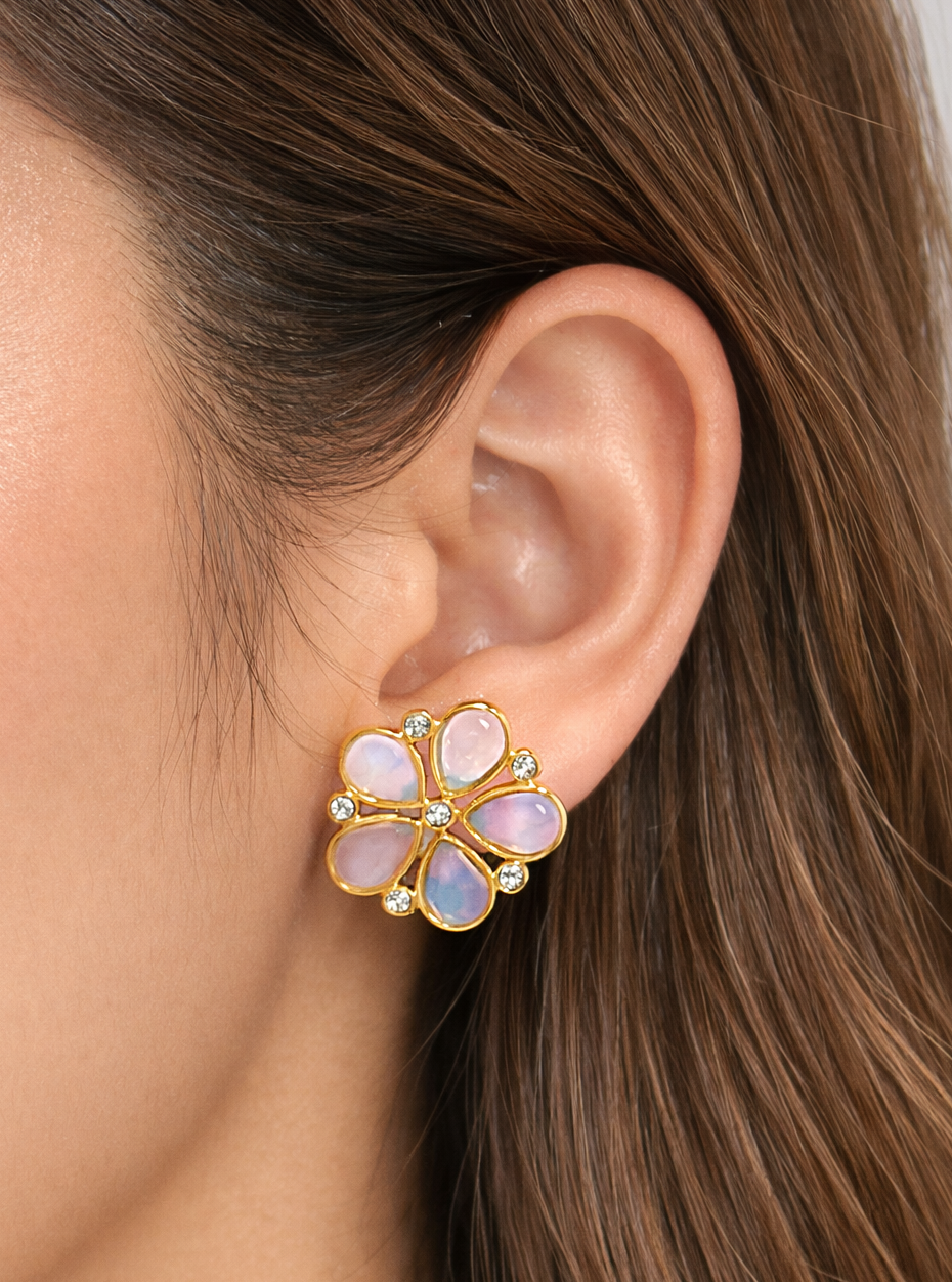 Tulia Flower Earrings