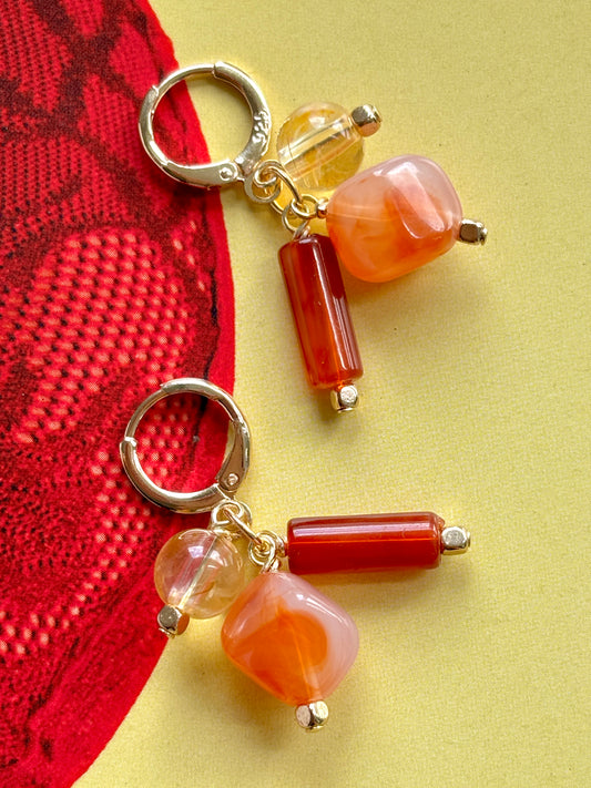 Xi Charm Earrings