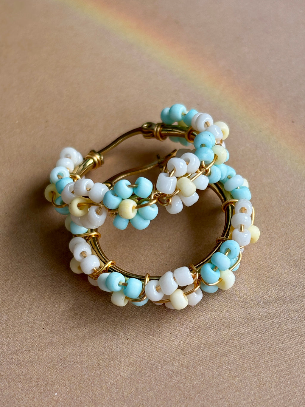 Daisy Beaded Earrings