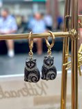 Kitty Pebble Earrings