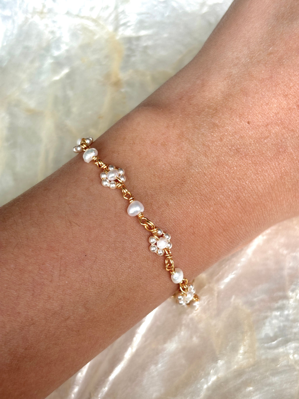 Camille Flower Bracelet