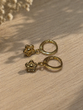 Pansie Mini Ear Hoops