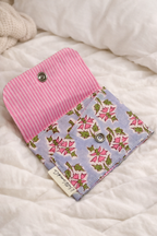 Ava Cardholder - Lilac Flowers