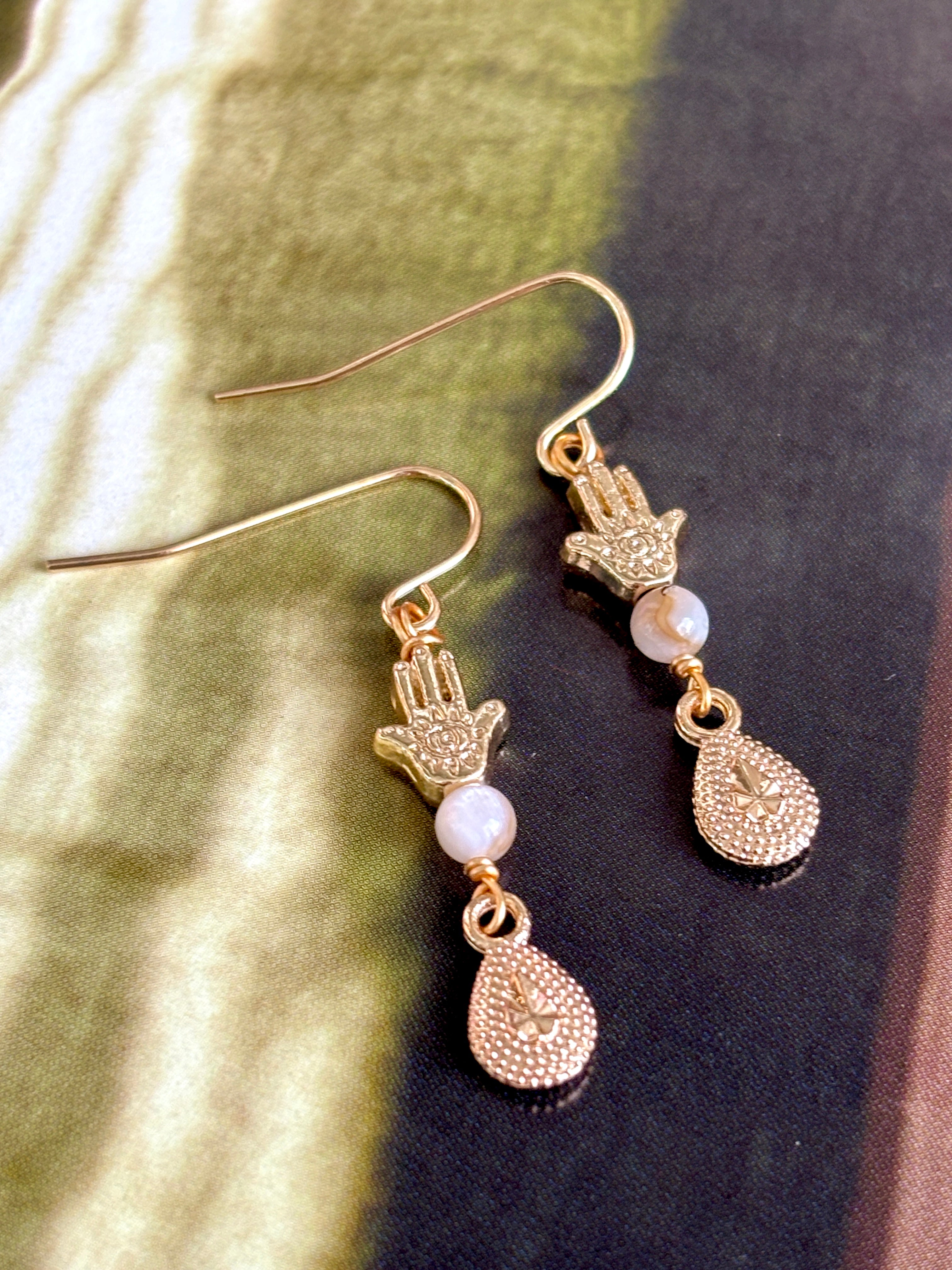 Lila Charm Earrings