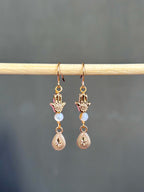 Lila Charm Earrings