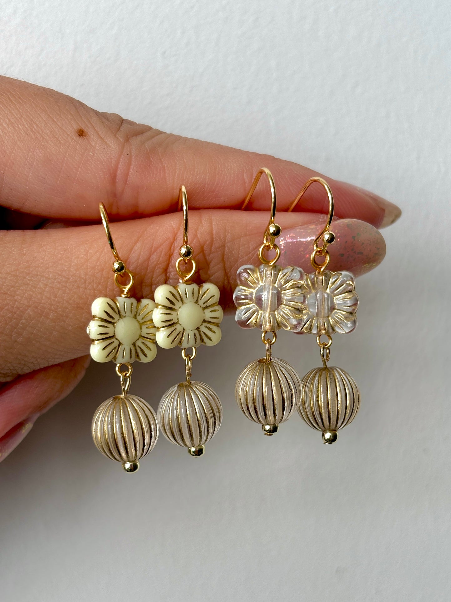 Lyra Bead Earrings