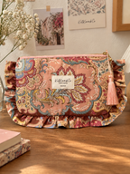 Blaire Frilly Pouch - Flora Fantasia